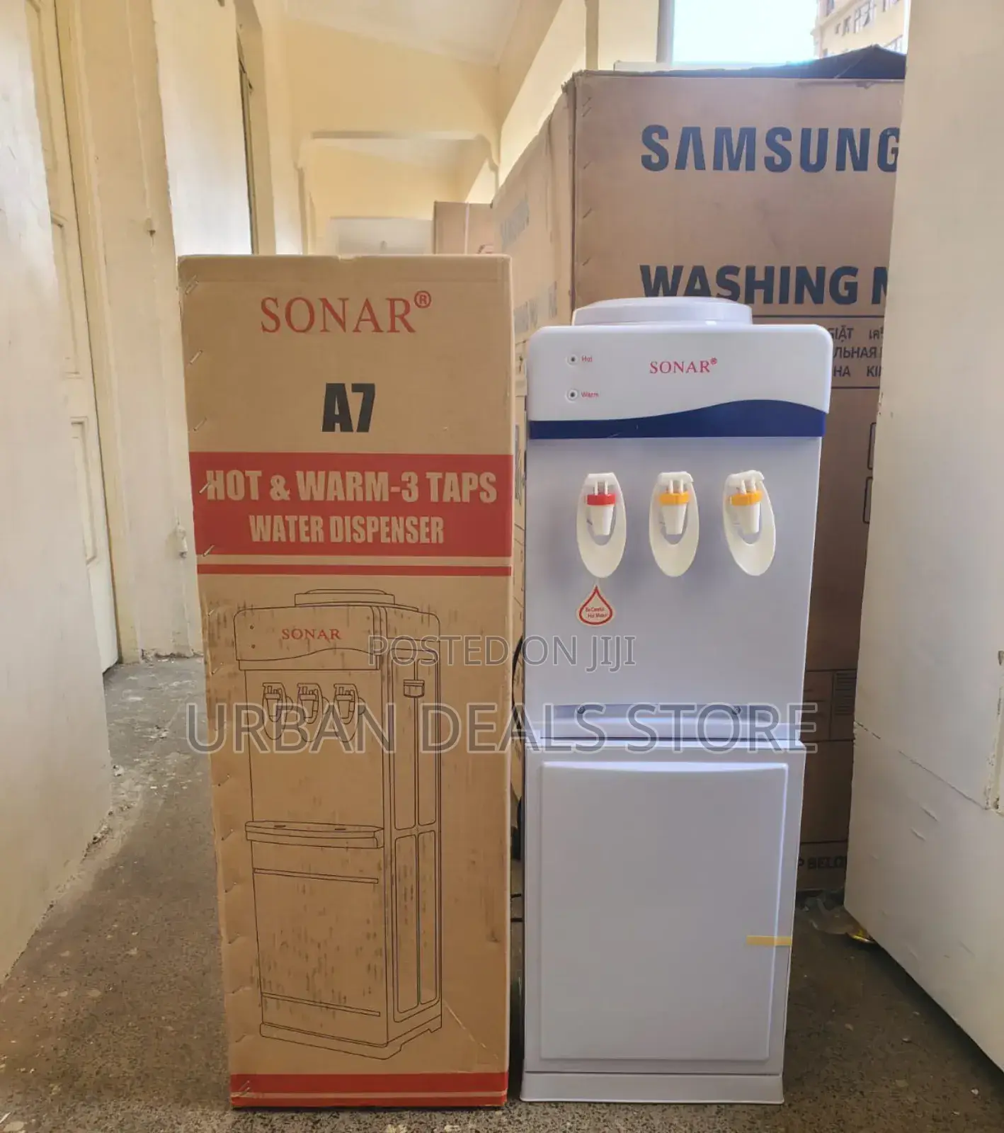 3 Taps Sonar A7 Standing Water Dispenser
