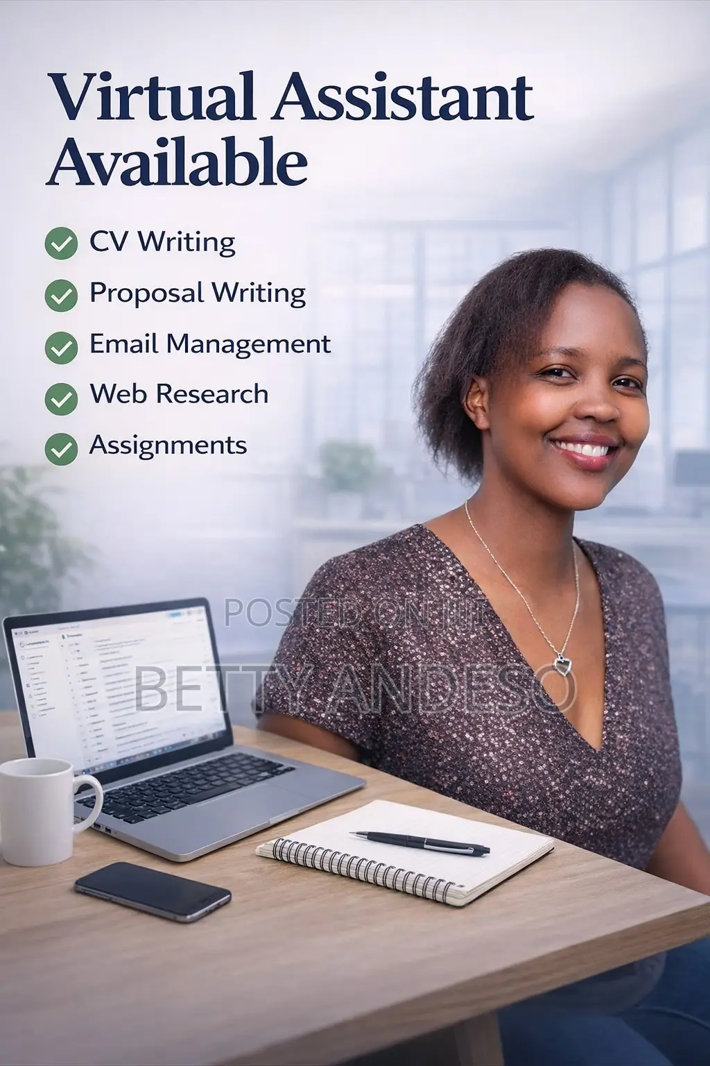 Virtual Assistant Available