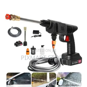 Cordless Car Washing Gun With 2 Batteries Portable Power Cleaner
