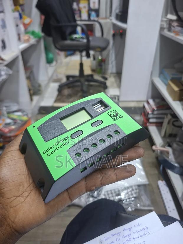 Solar Charge Controller - main view