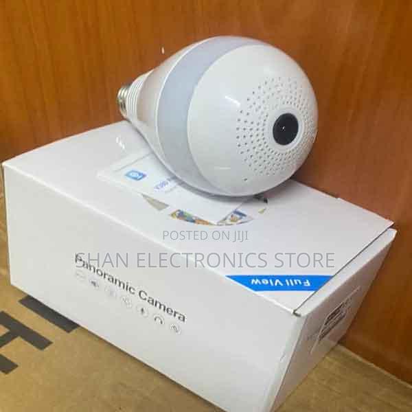 360°1080p E27 Light Bulb Camera Wi-Fi Night Smart Home Remote Viewing - main view