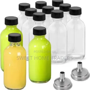 *Set of 5 Ginger Shots Glass Bottles -60ml