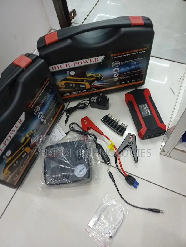 12v 99800mah Jump Starter for Car With Air Compressor Power Bank