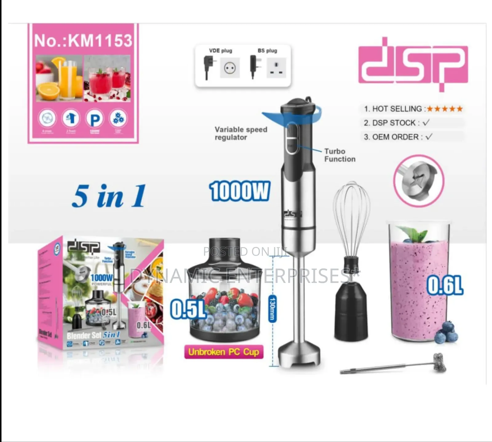 5in1 Hand Blender