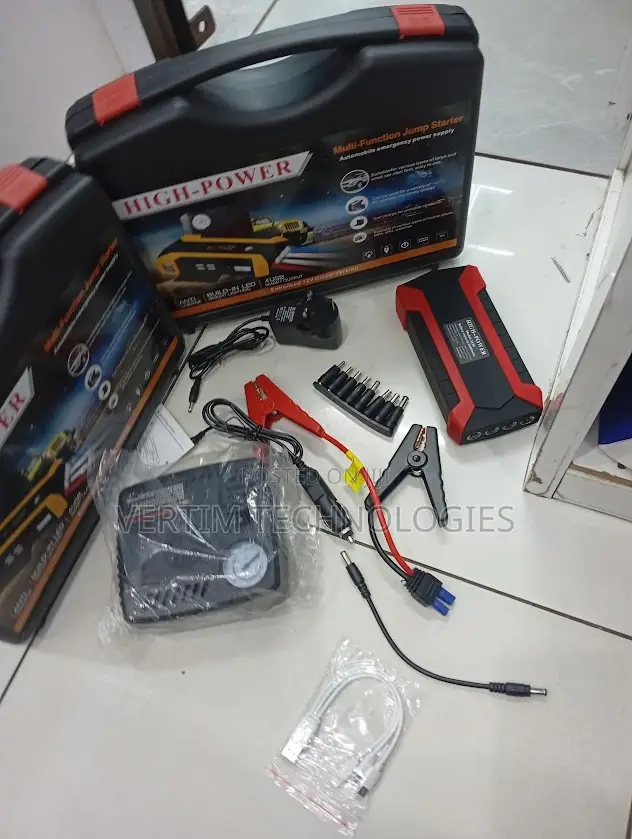 Multi-Purpose 12v Car Jump Starter 99800mah With Power Bank