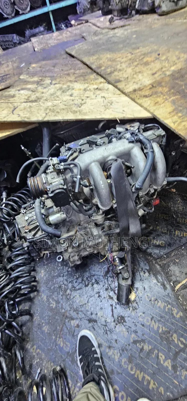 Qr25 Nissan Xtrail Complete Engine With Gearbox Available