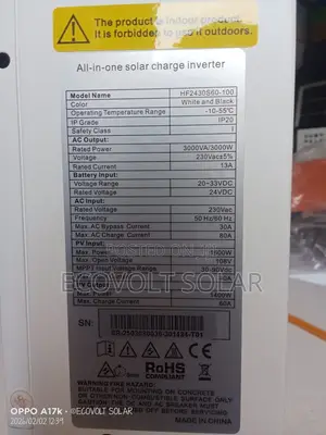 Srne 3kw 24v Hybrid Inverter