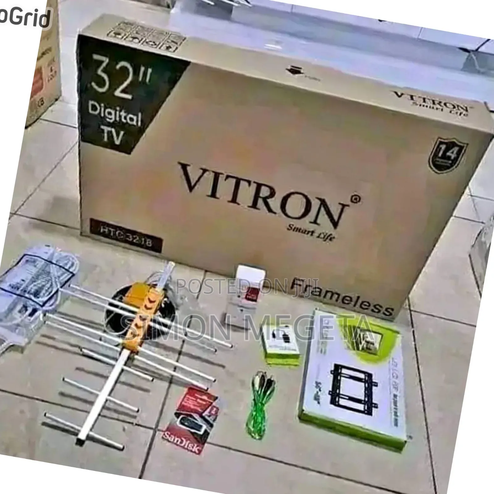 Restocked Vitron 32 Digital Tv