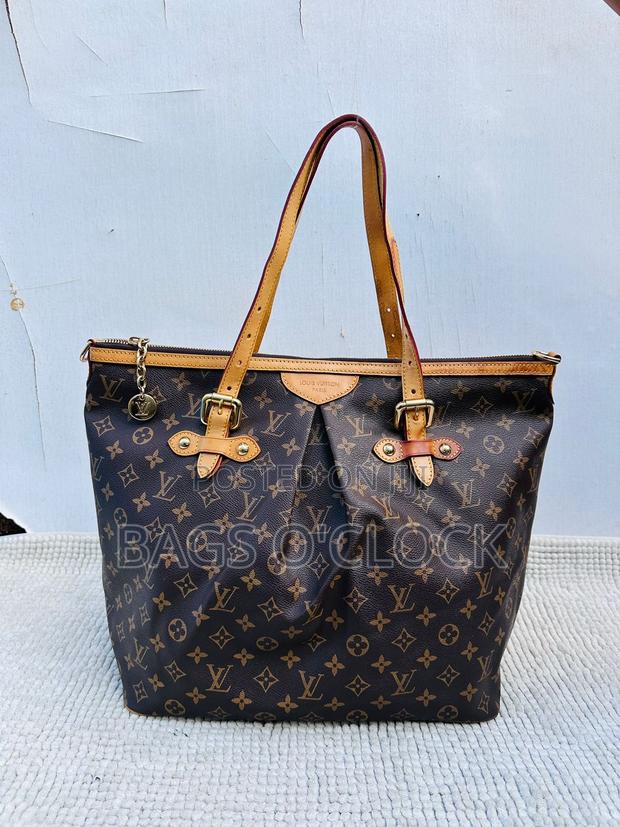Authentic Louis Vuitton Palermo Gm Monogram Canvas Tote Bag