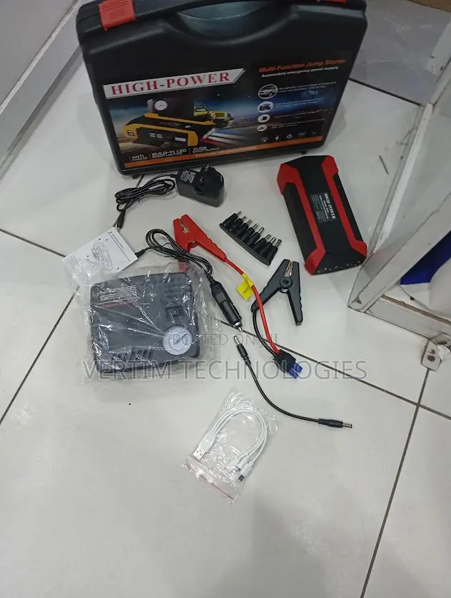12v Car Jump Starter 99800mah With Power Bank Function - Inexpensive