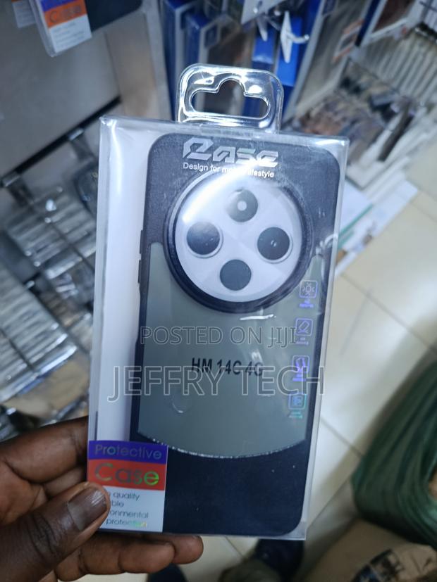 Mikulle Xiaomi Redmi 14c Shockproof Translucent 2 in 1 Case - main view