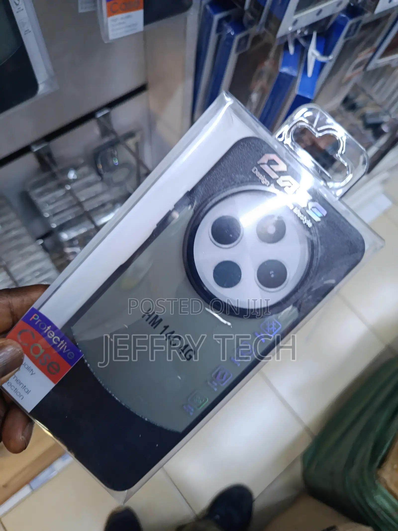 Mikulle Xiaomi Redmi 14c Shockproof Translucent 2 in 1 Case