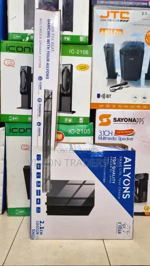 Ailyons Sb801k 2.1ch Soundbar System Woofer