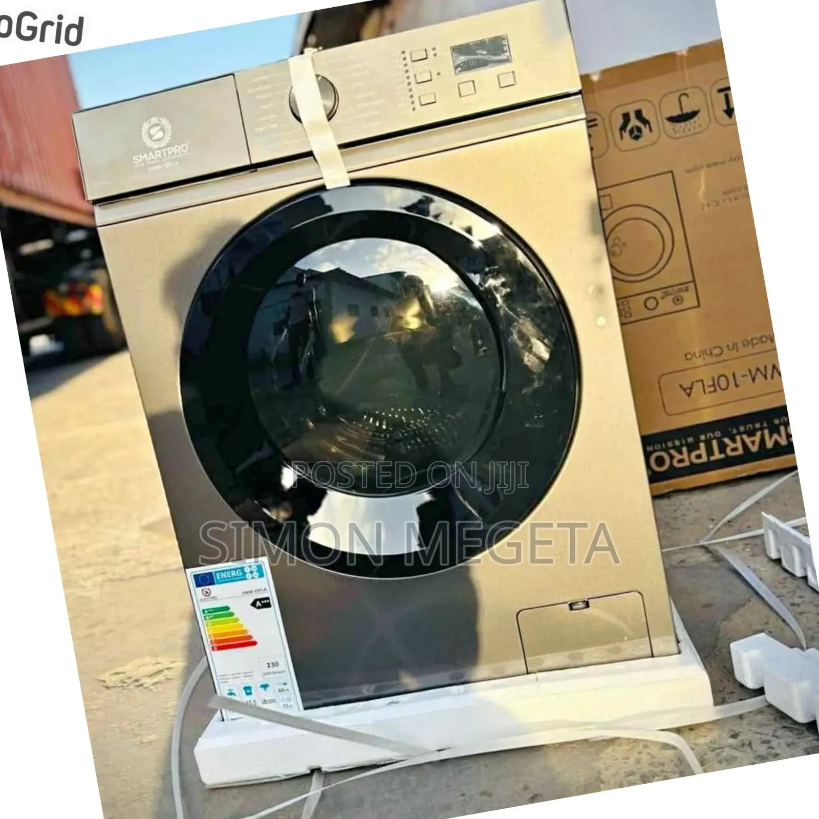 Available Smartpro 8 KGS Front Load Washing Machine Available
