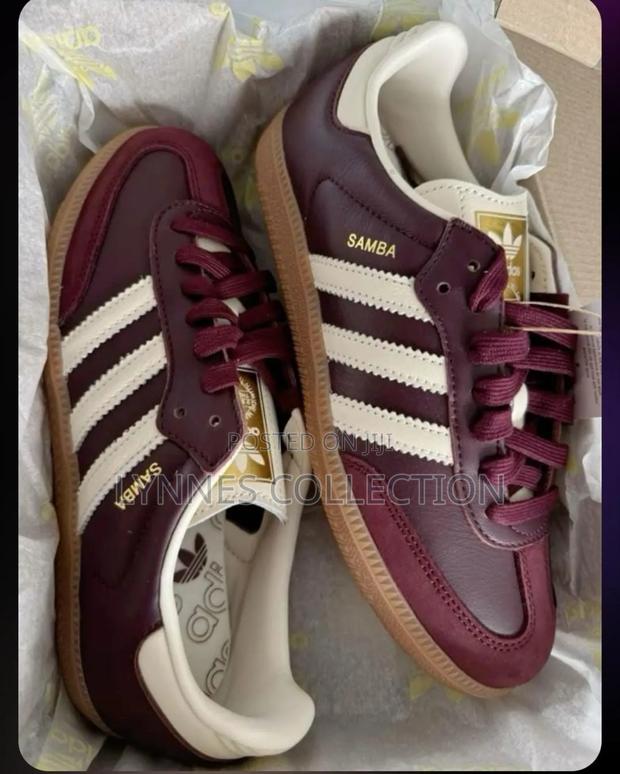 Adidas Samba Maroon - thumbnail 3
