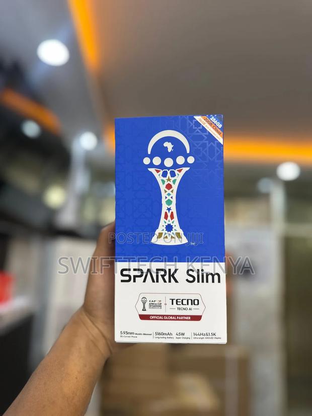 New Tecno Spark Slim 256 GB White - thumbnail 2