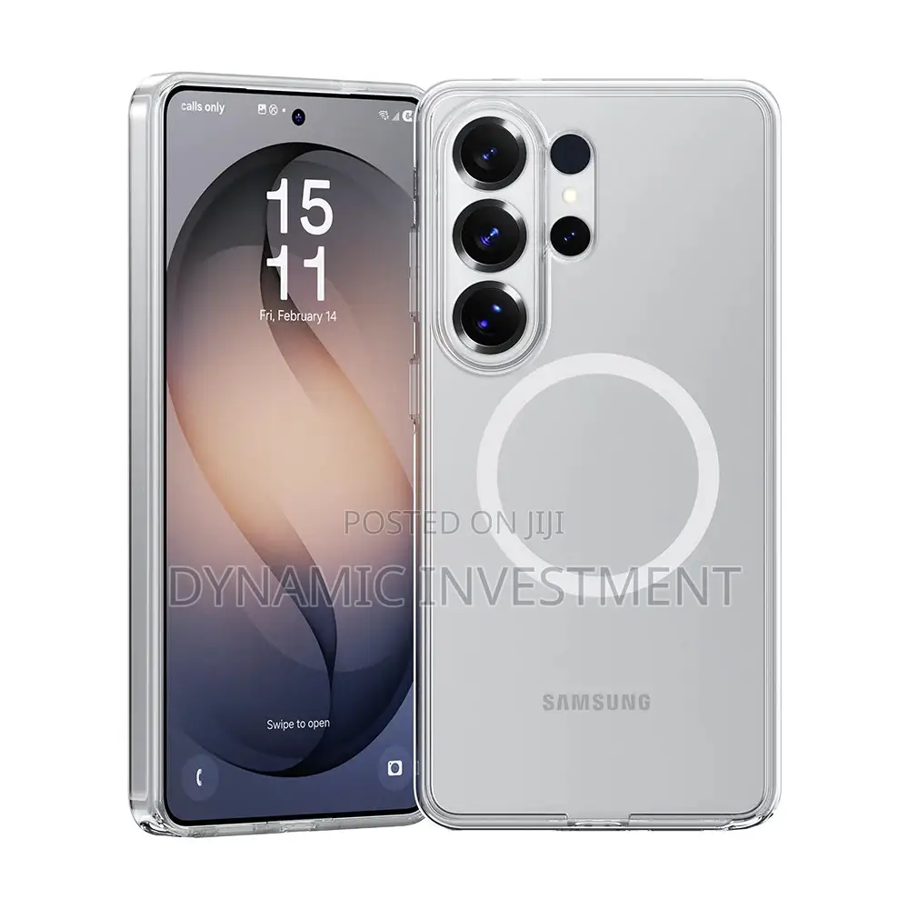 Samsung Galaxy S26 Ultra Fusion Magsafe Hybrid Case/Cover -Transparent