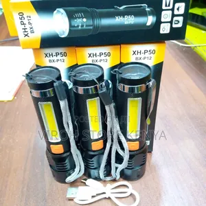 Rechargeable Pocket Torches Available With Zoom Focus