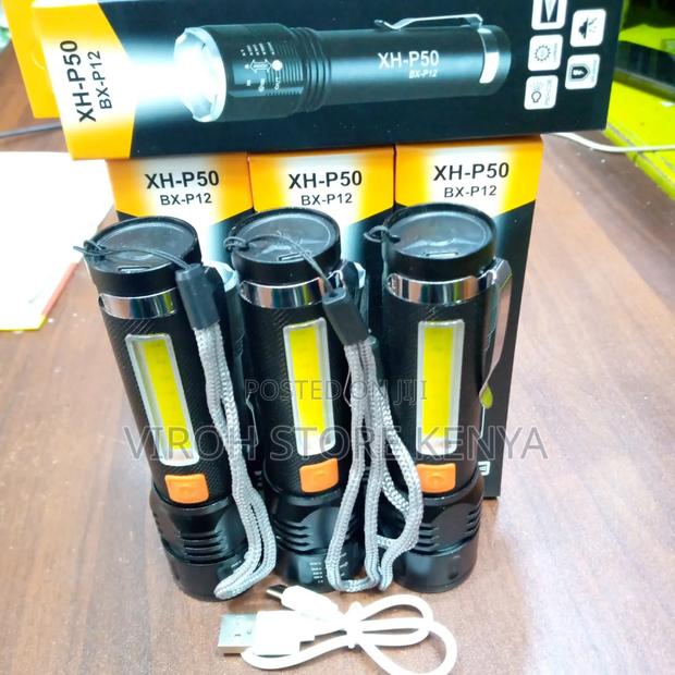 Rechargeable Pocket Torches Available With Zoom Focus - main view