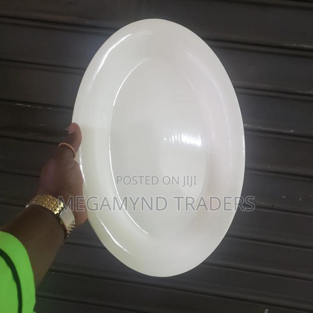 Ceramic Oval Platter 14 Inch / Oval Serving Plate - thumbnail 3
