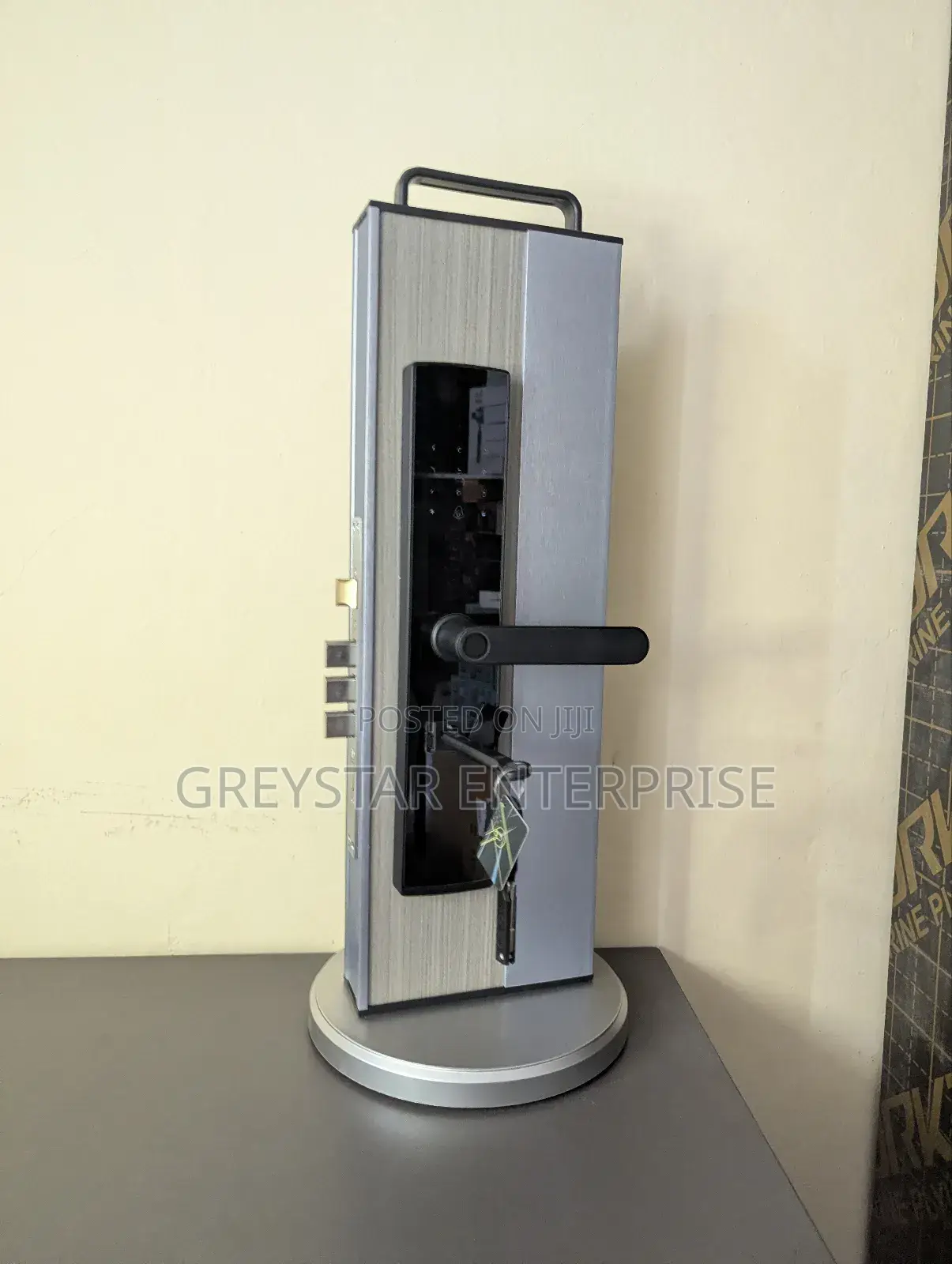 Password Unlock Smart Door Locks Rfid Card Airbnb Mobile App Unlock