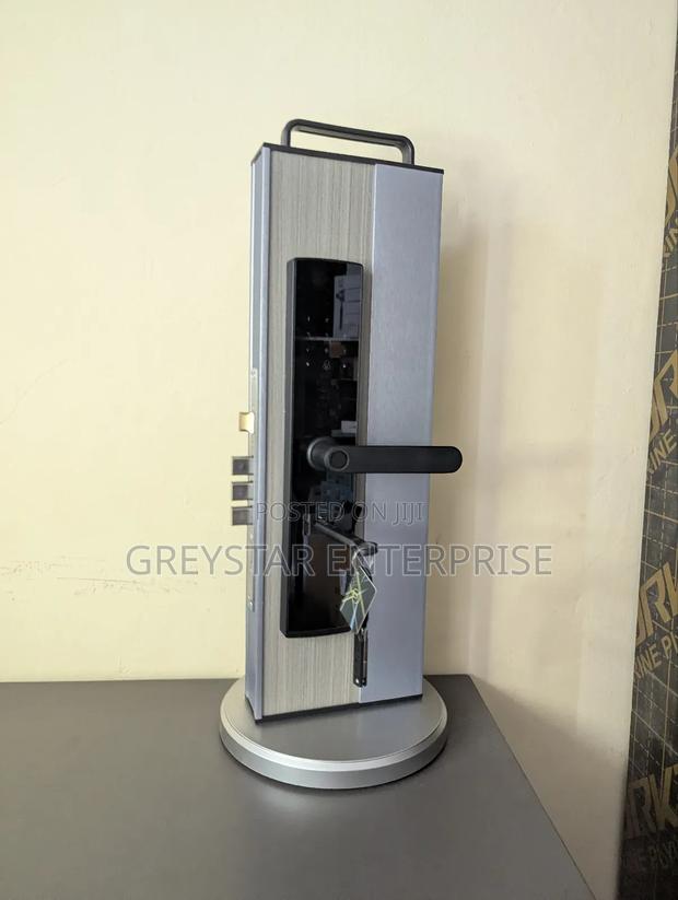 Password Unlock Smart Door Locks Rfid Card Airbnb Mobile App Unlock