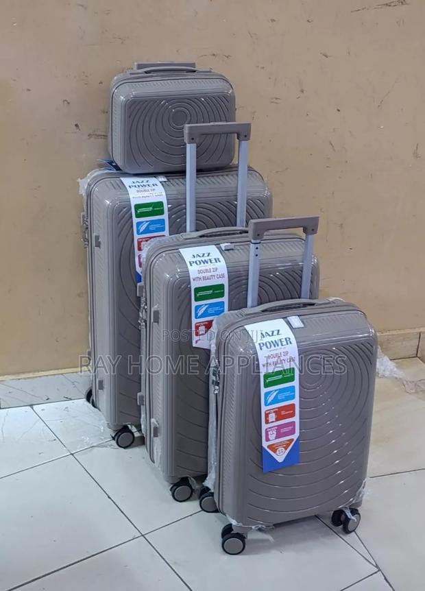 Size 3 Luxurious Rubber Suitcase Set