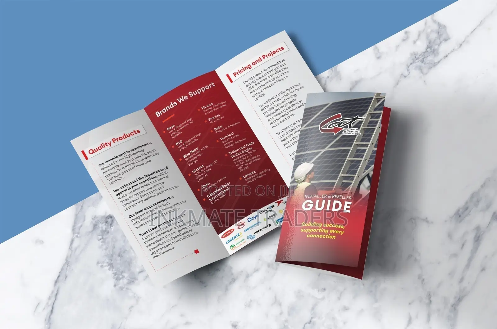 Elegant Tri-Fold Brochure Printing