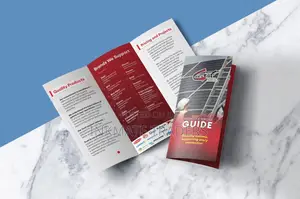 Elegant Tri-Fold Brochure Printing