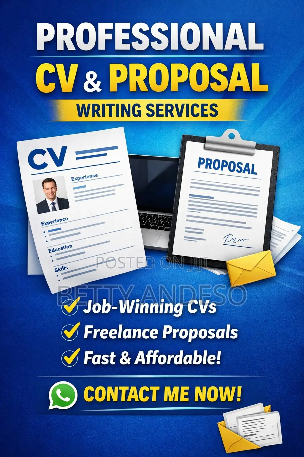 Professional Cv and Proposal Writing Services