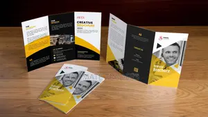 Vibrant Tri-Fold Brochure Printing