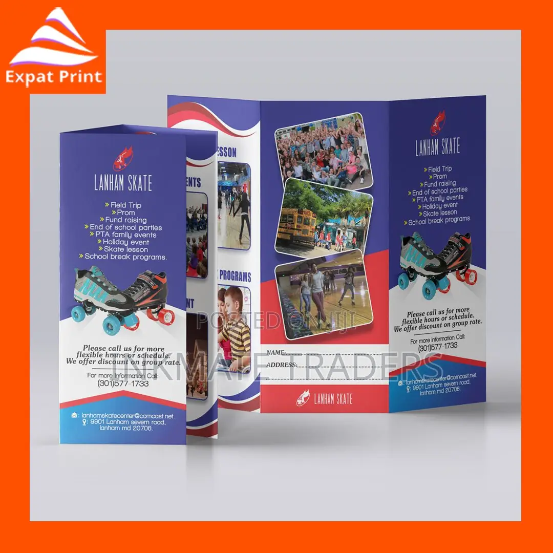 Professional Tri-Fold Brochure Services
