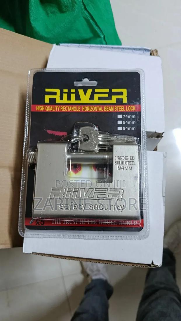 Rectangular Padlock Heavyweight 94mm Top Security Lock