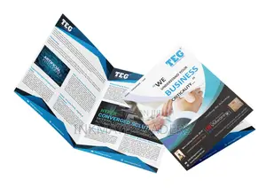 Bright Color Tri-Fold Brochure Printing