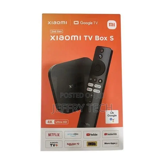 Xiaomi Tv Box S (2nd Gen), A Ultra Hd Streaming Media Player That