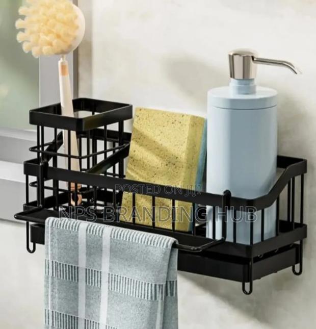 Metal Steel Kitchen Sink Organizer Caddy Hp - thumbnail 2