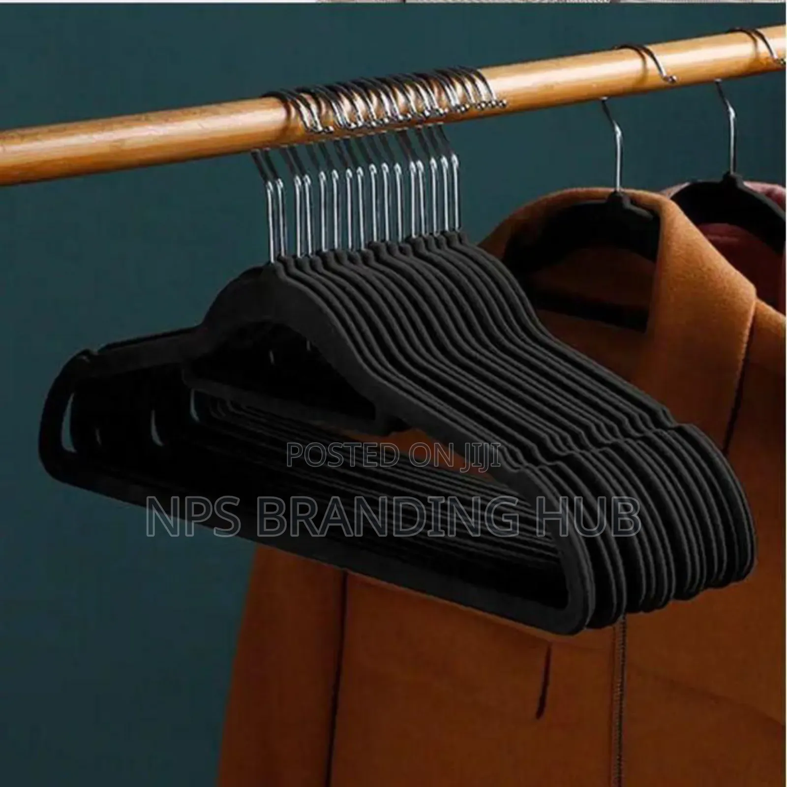 10pcs Velvet Clothes Hangers Closet Hangers For Wardrobe Storage Hp