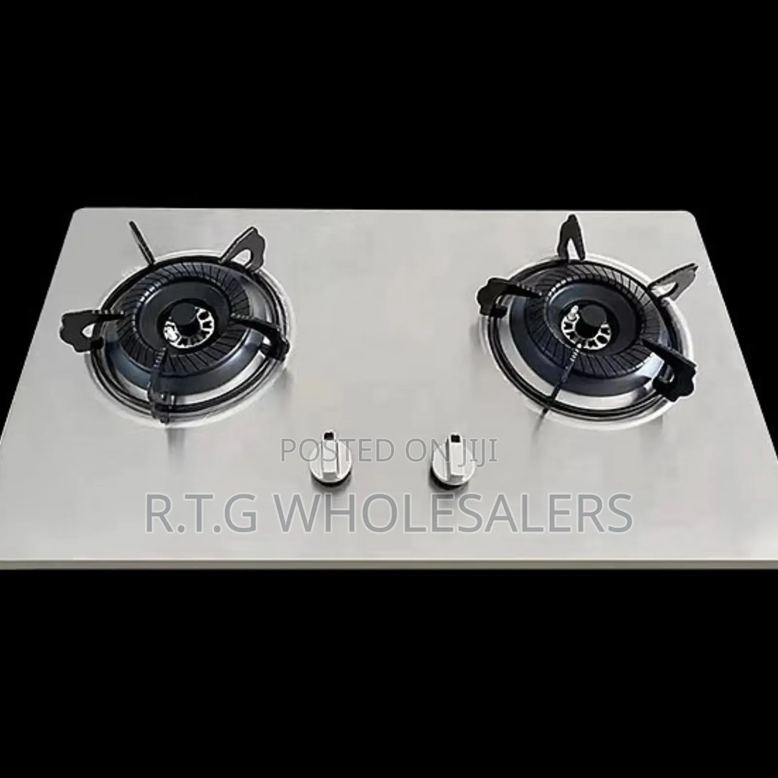 2‐Burner Stainless Steel Hob Cooker – Efficient Cooking