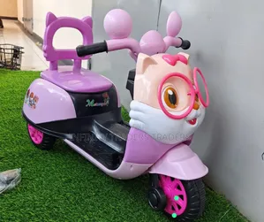 Pink Kids Motorbike for Ages 2<>7yrs