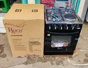 Roch Standing Cooker 50x55cm, 3g+1electric, Electricoven, Jet Burners