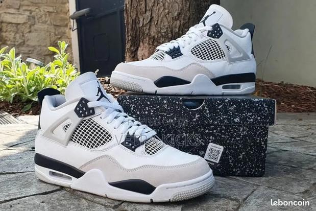 Jordan 4 Military Black Sneakers – Iconic Streetwear Kenya
