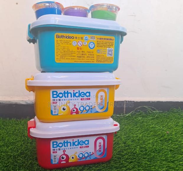 Modelling Clay 12pcs Per Tin Different Colours