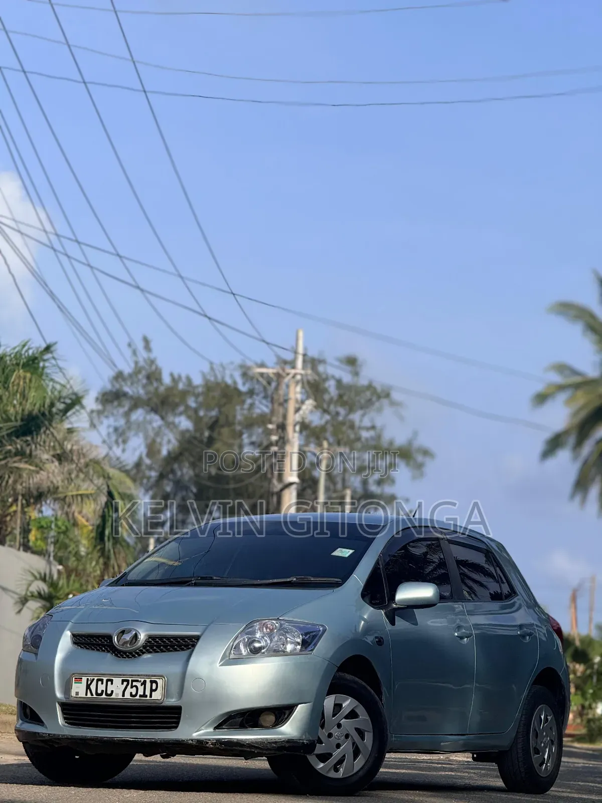 Toyota Auris 2010 Green