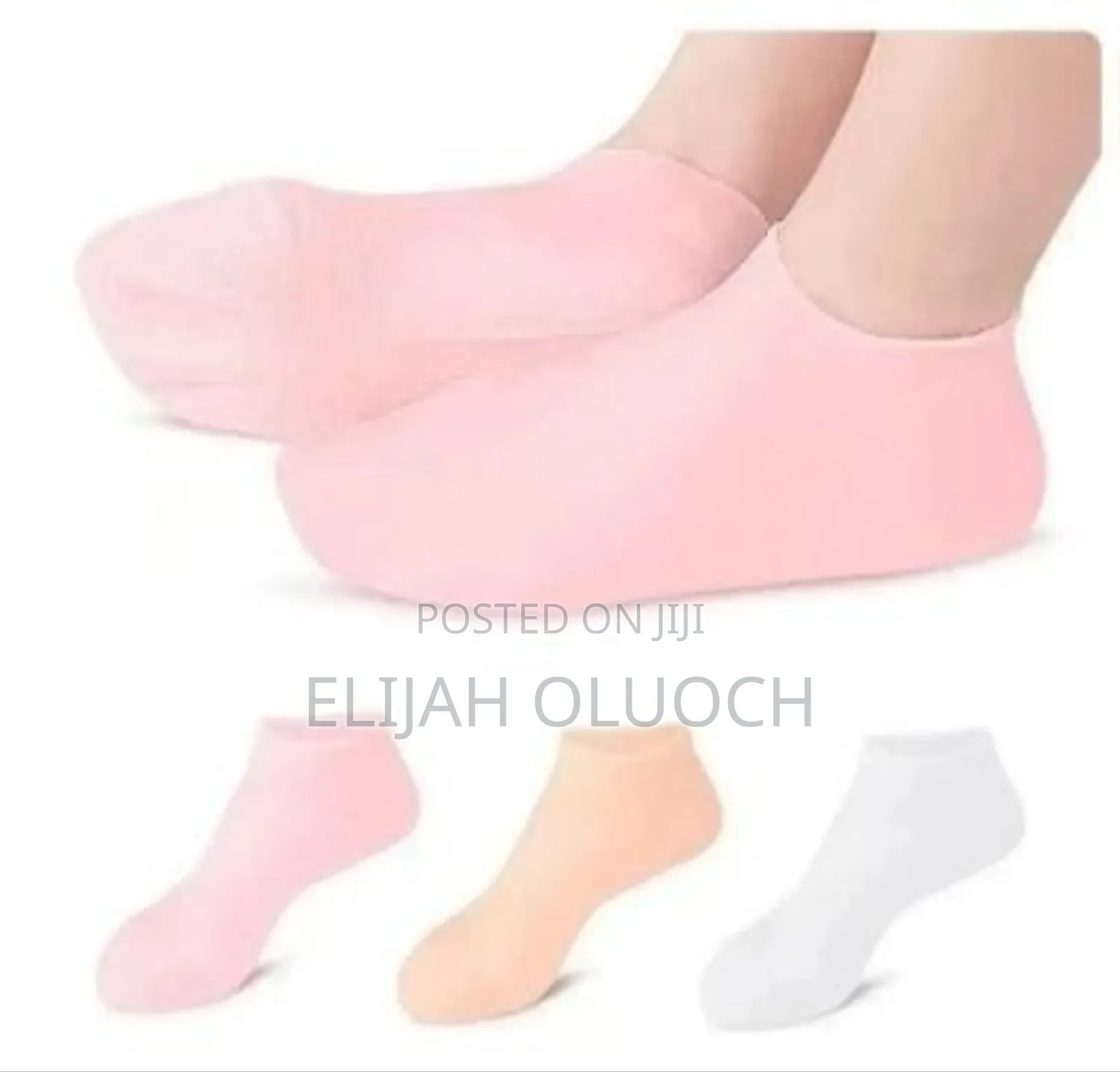 Silicone Moisturizing Socks For Super Soft Foot Skin Anti Aging