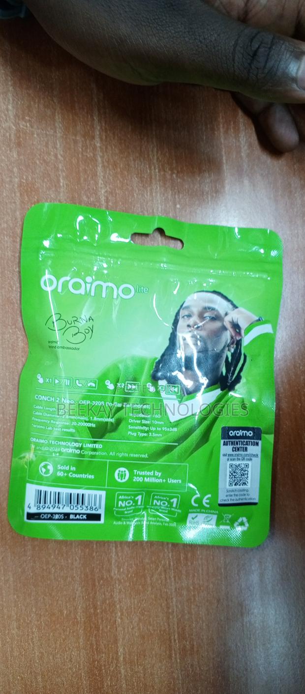 Oraimo Earphone - main view