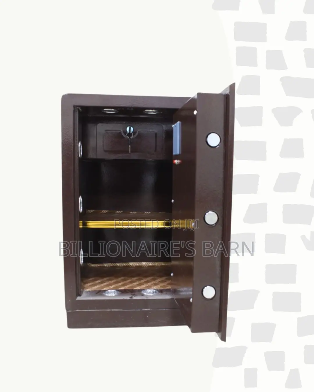 Fireproof Biometric Safe Programmable Keypad - Dual Alarm Adjustable