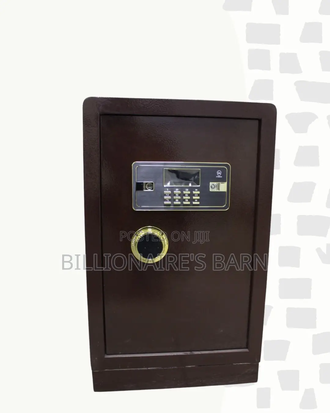 Fireproof Biometric Safe Programmable Keypad - Dual Alarm Adjustable