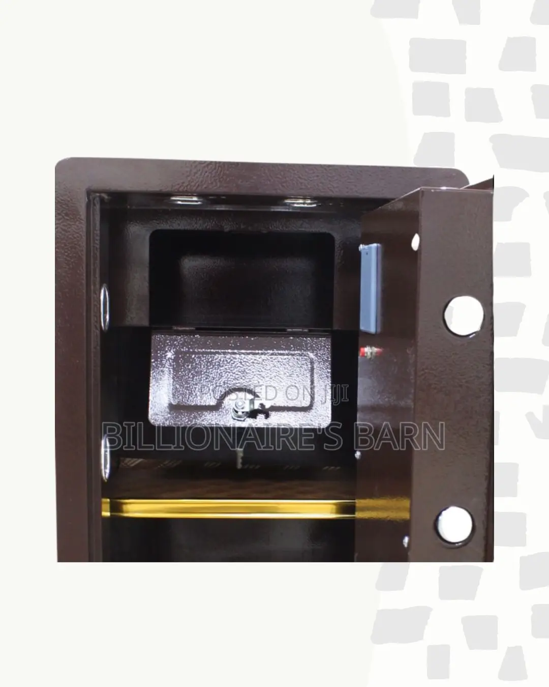 Fireproof Biometric Safe Programmable Keypad - Dual Alarm Adjustable