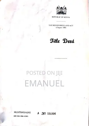 Sale of Land