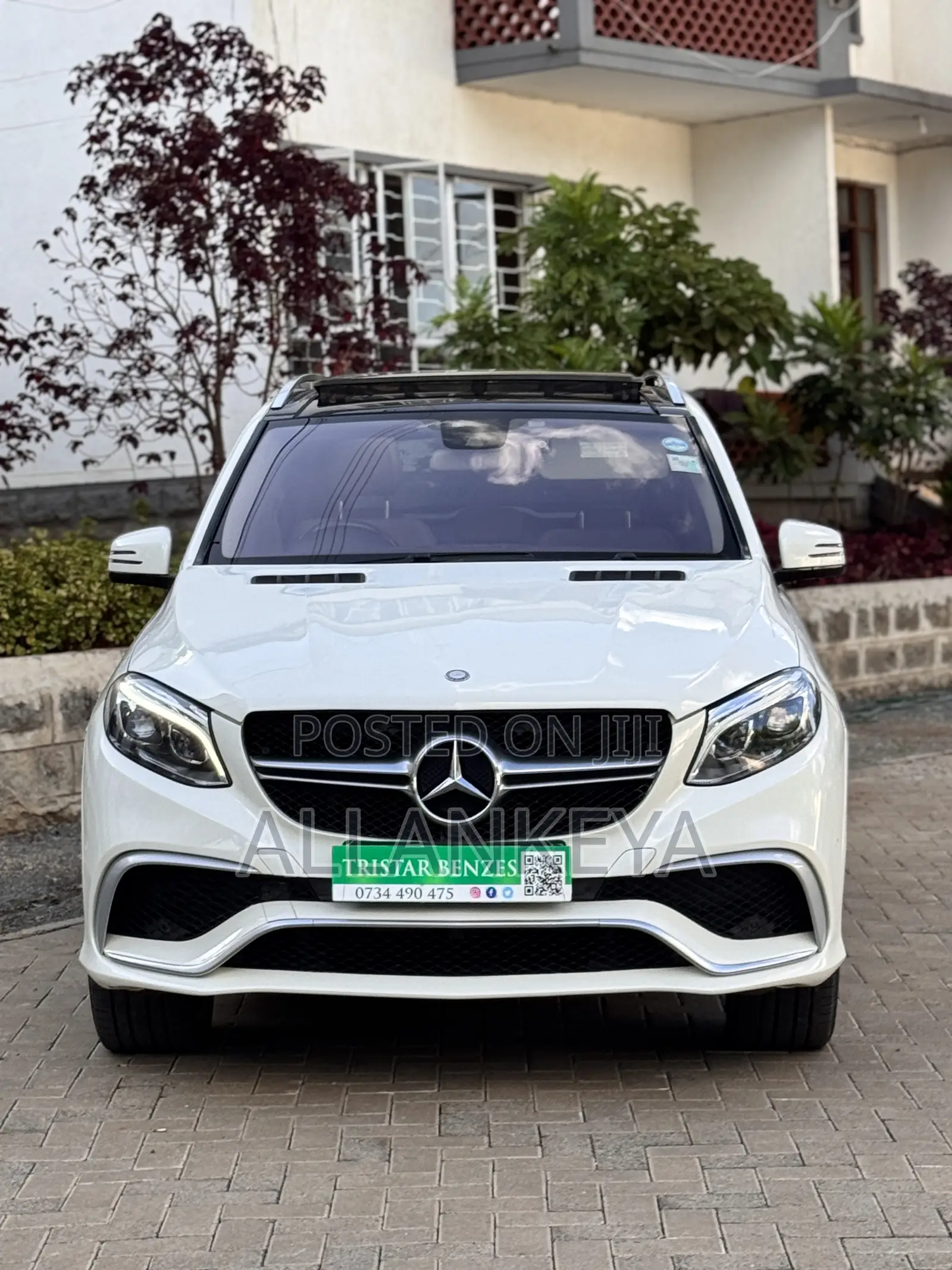 Mercedes-Benz GLE-Class 2015 White